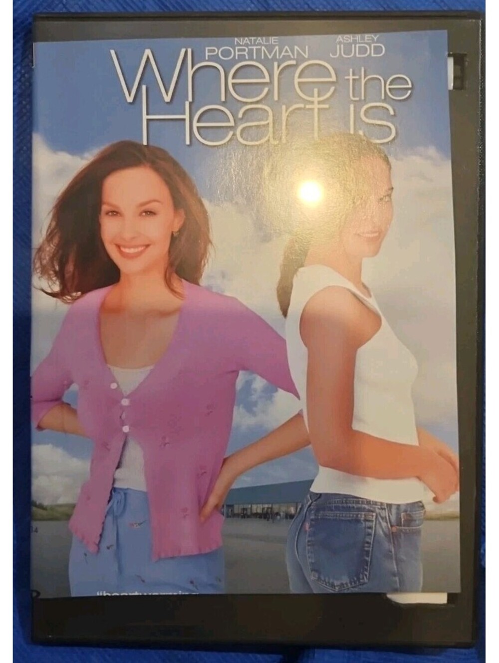 Where the Heart Is (DVD, 2000) Slimcase. Artwork Cropped. Tested